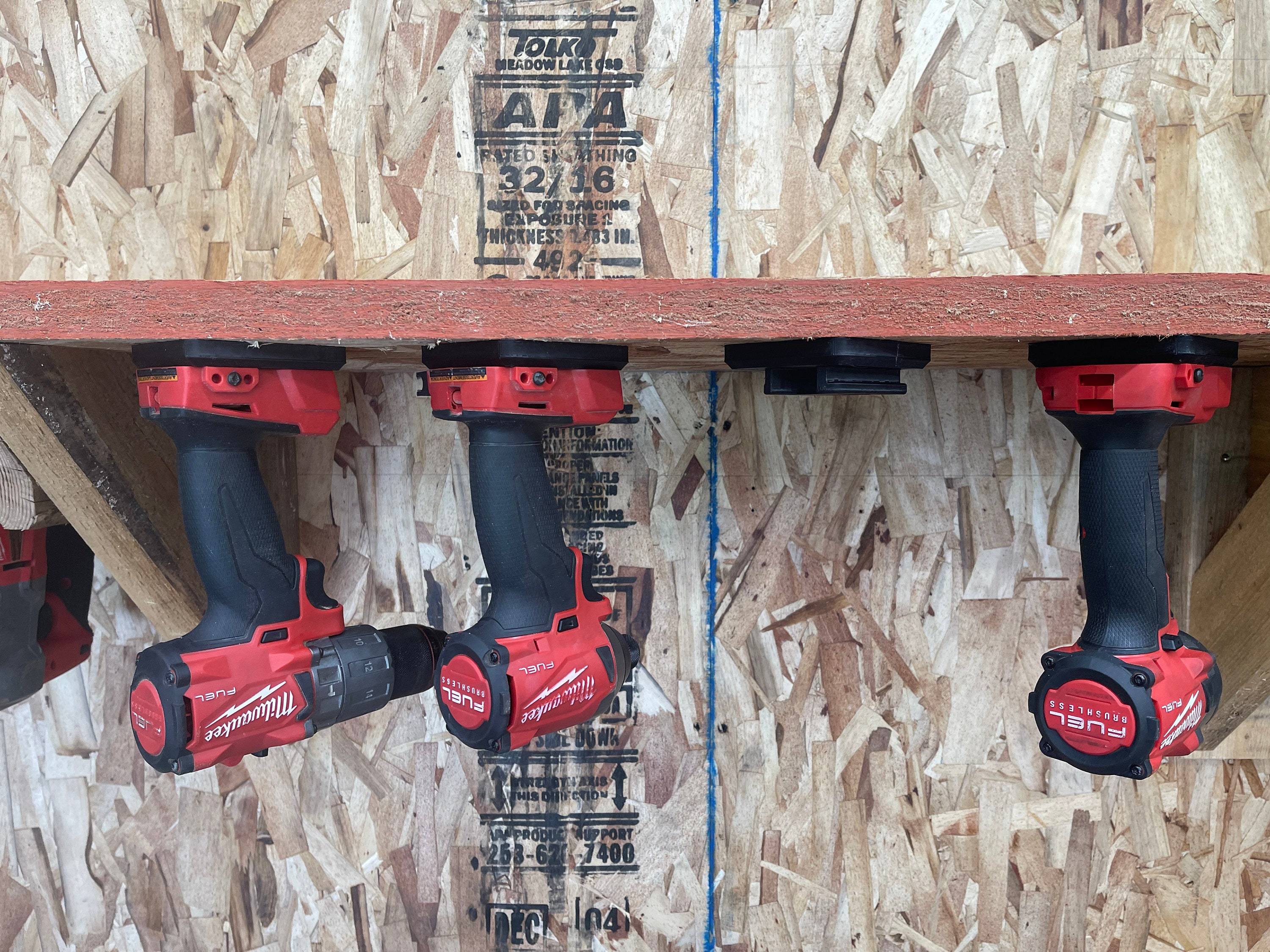 Milwaukee M18 Tool Mount holder Tool Storage Organizer Etsy
