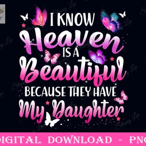 Daughter Guardian Angel in Heaven Png, Daughter Mother&#39;s Day, Guardian AngelMother&#39;s Day,Mom Png, Mom Sublimation Design, Mother&#39;s Day Png