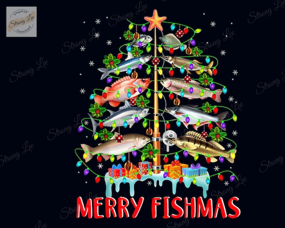 Merry Fishmas Funny Christmas Tree Lights Fish Fishing Rod Png, Fishing  Ornaments Png, Christmas Ornaments Tree Png, First Home Ornament Png -   Canada