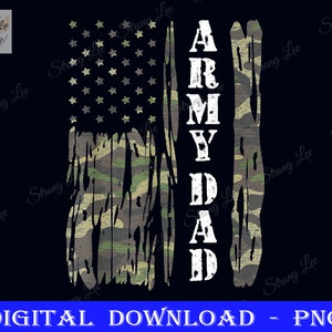 Vintage US Flag Army Dad Png, Funny Veteran Father&#39;s Day, Dad Sublimation Design, Father&#39;s Day Png, Happy Father&#39;s Day, Veteran Flag Army
