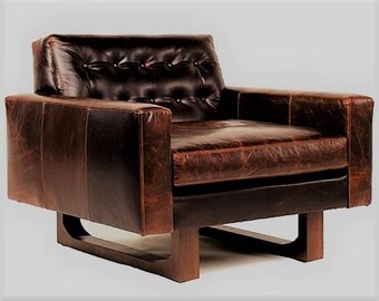 Barracuda Cognac Lounge Chair