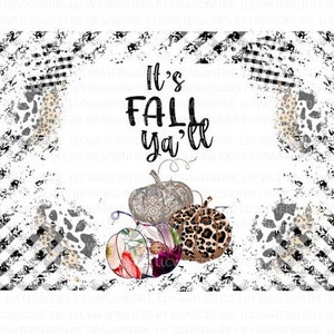 Es ist Herbst Ya'll Kürbisse & Gingham