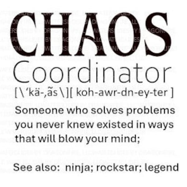 Chaos Coordinator BW