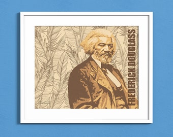 Frederick Douglass Inspirational Printable Wall Art