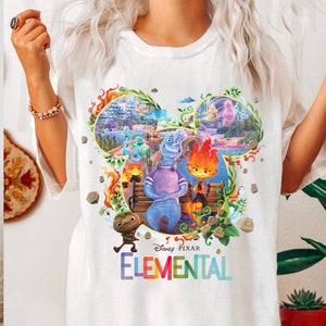 Ember Wade Disney Elemental Couple Matching Shirt - Jolly Family Gifts