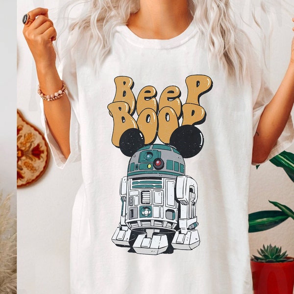 Beep Boop Star Wars Shirt, R2D2 Star Wars Shirt, Star Wars Droid Shirt, Mickey Ears Star Wars Shirt, Star Wars Beep Boop Shirt