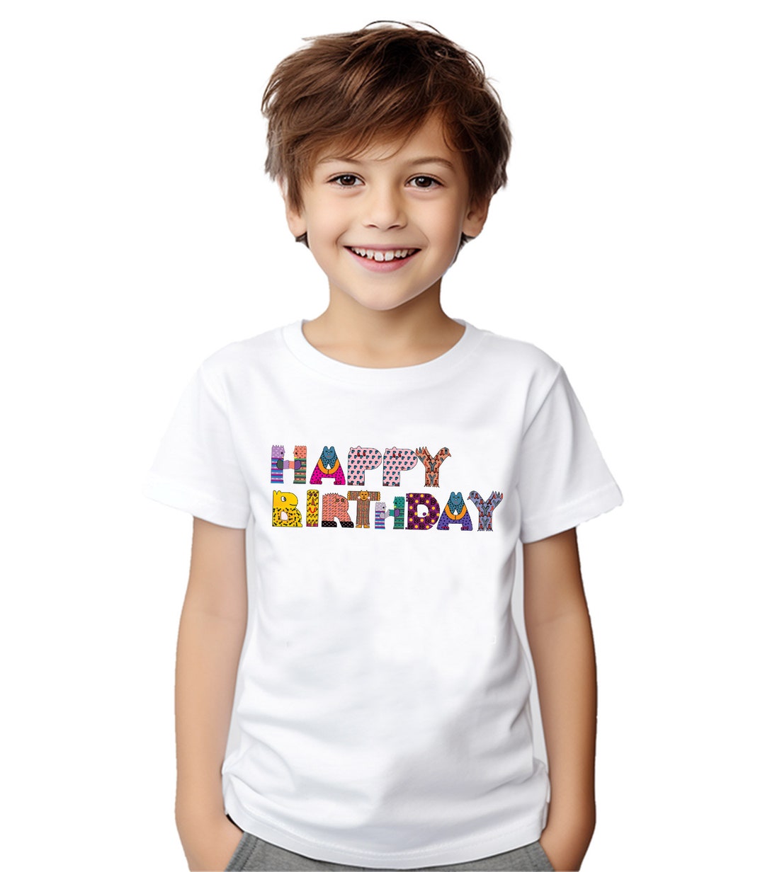 Happy Birthday Shirt, Matching Birthday Kid Shirt, Birthday Girls, Birthday Boys Shirt, Birthday
