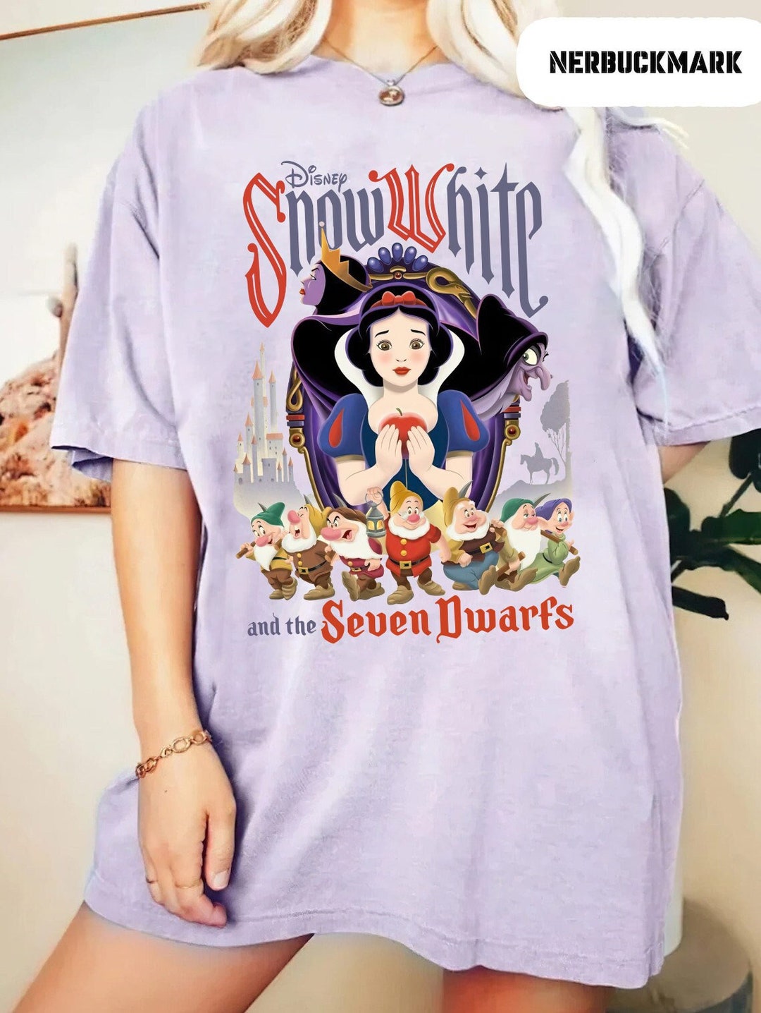 Snow White Seven Dwarfs Shirt, Disney Snow White Princess Shirt, Disney ...
