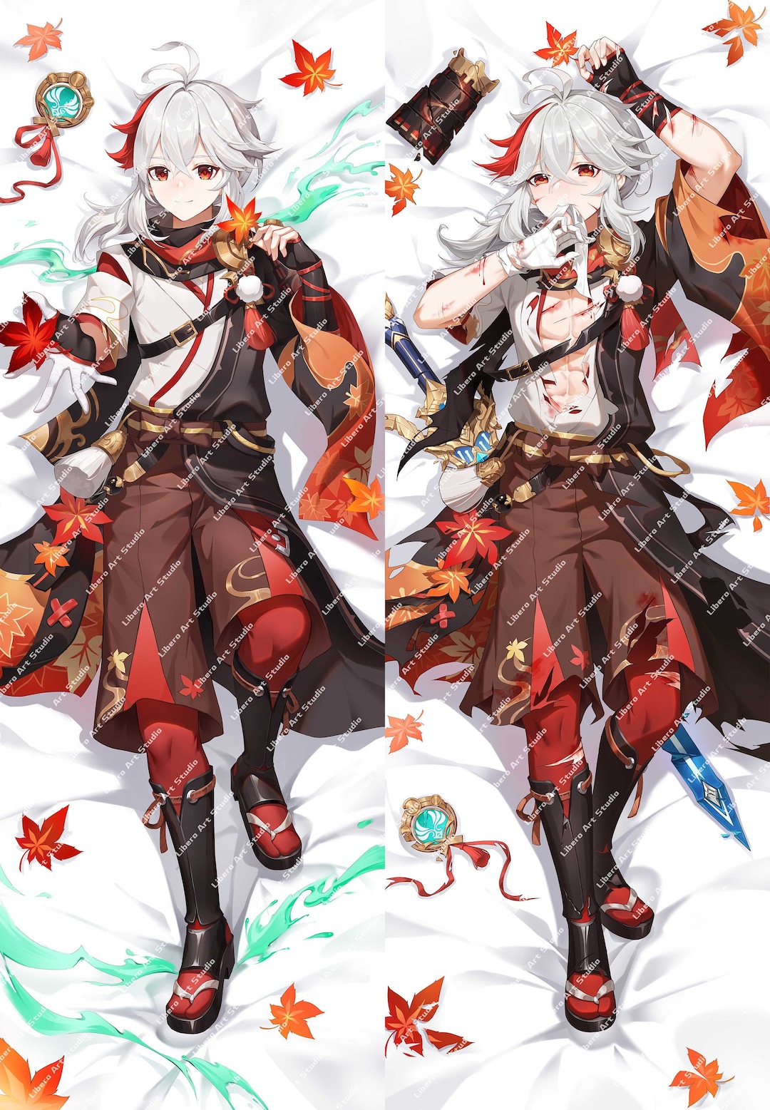 Kazuha Body Pillow KEYCHAIN ONLY Double Sided Etsy