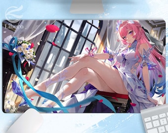 Honkai Star Rail Desk Mat: Cyrene Anime Gaming Mousepad XL
