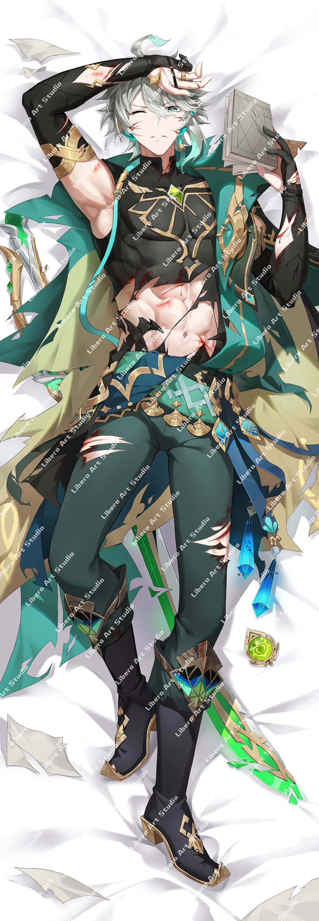 Alhaitham Full Body Pillow Case Double Sided 2way Tricot Etsy