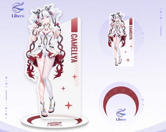 Camellya Acrylic Standee | Wuthering Waves Anime Artwork Display, Graduation Collection Gifts
