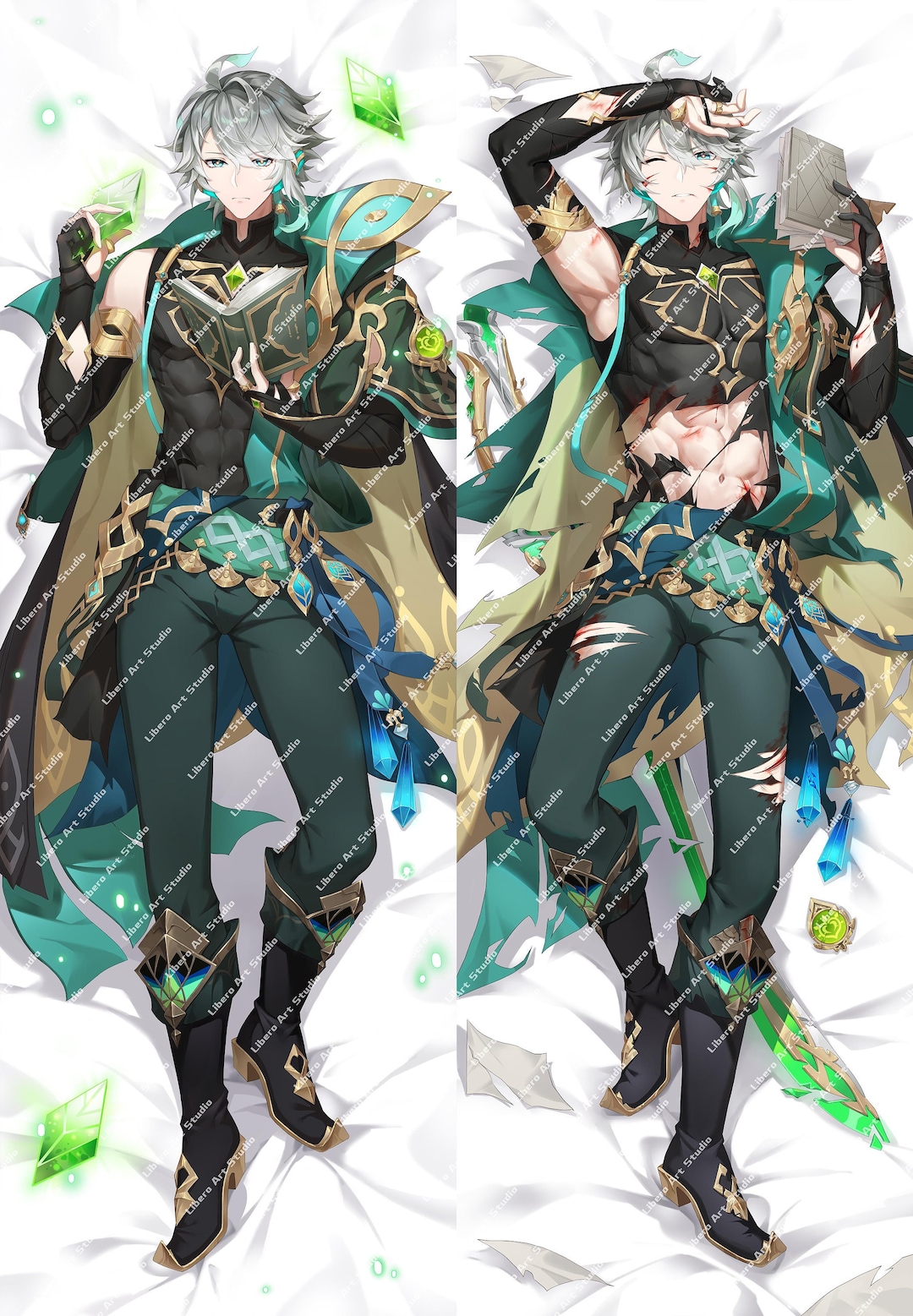 Alhaitham Full Body Pillow Case Double Sided 2way Tricot Etsy Canada