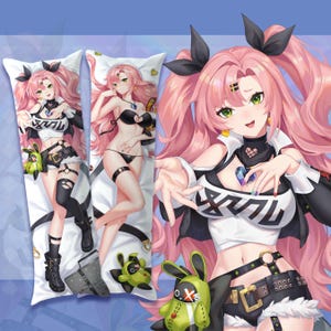 Nicole Body Pillow : Zenless Zone Zero Fan-Made 2 Way Tricot Female Character Dakimakura(CASE ONLY)