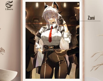 Zani Wuthering Waves Poster | Anime Fan Art Print