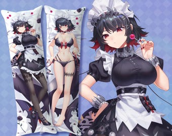 Ellen Joe Body Pillowcase – Zenless Zone Zero Anime Cover | Double-Sided, Soft, Character Pillow