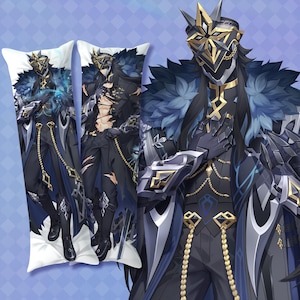 Fodera per cuscino dakimakura Il Capitano – Genshin Impact / Double-face, diverse misure