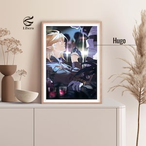 Hugo Poster |Zenless Zone Zero Poster | Fan Art Print | Anime Poster | Anime Gift for Bedroom | Gift For Boyfriend or Girlfriend