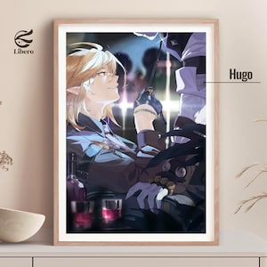 Hugo Poster |Zenless Zone Zero Poster | Fan Art Print | Anime Poster | Anime Gift for Bedroom | Gift For Boyfriend or Girlfriend