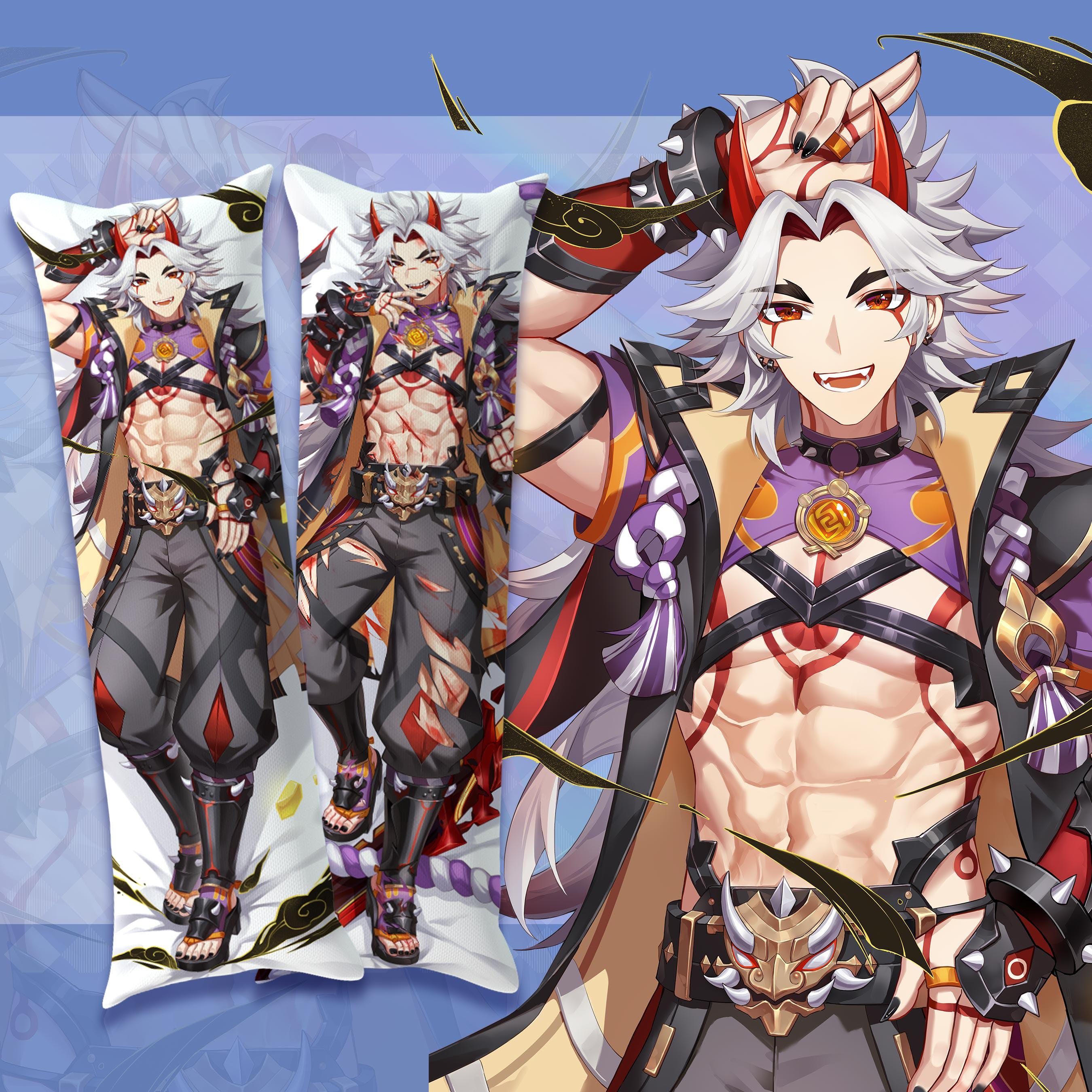 overwatch genji body pillow