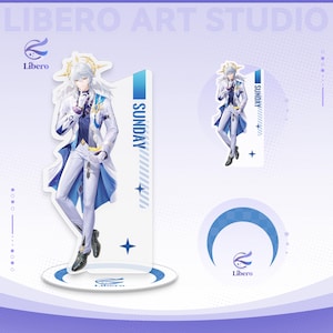 Zondag acryl staander | Honkai: Star Rail | Door fans gemaakte gaming-anime standee | Hoogwaardige kunstwerkweergave
