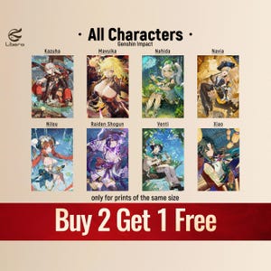 Pick any 3 prints - Poster (12&quot;x18&quot;) | Anime Poster | Fan Art Print