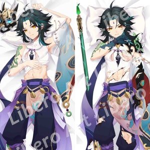 Xiao Full Body Pillow Case, Double Sided 2-Way Tricot