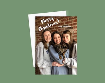Christmas Photo Card | Holiday Photo Card | Merry Christmas | Custom Christmas Card | Christmas Family Card Digital Download