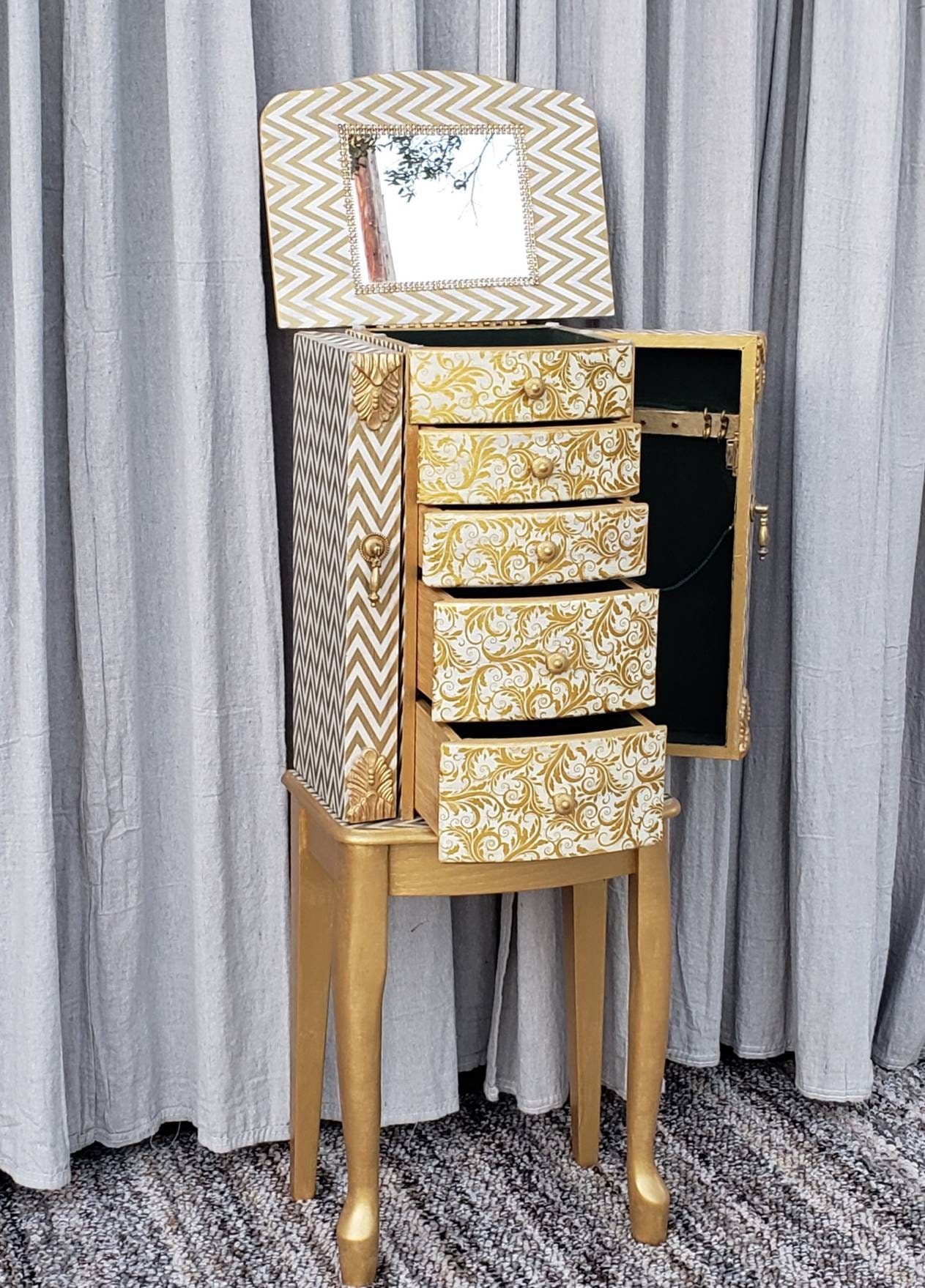 Standing Jewelry Armoire Clearance