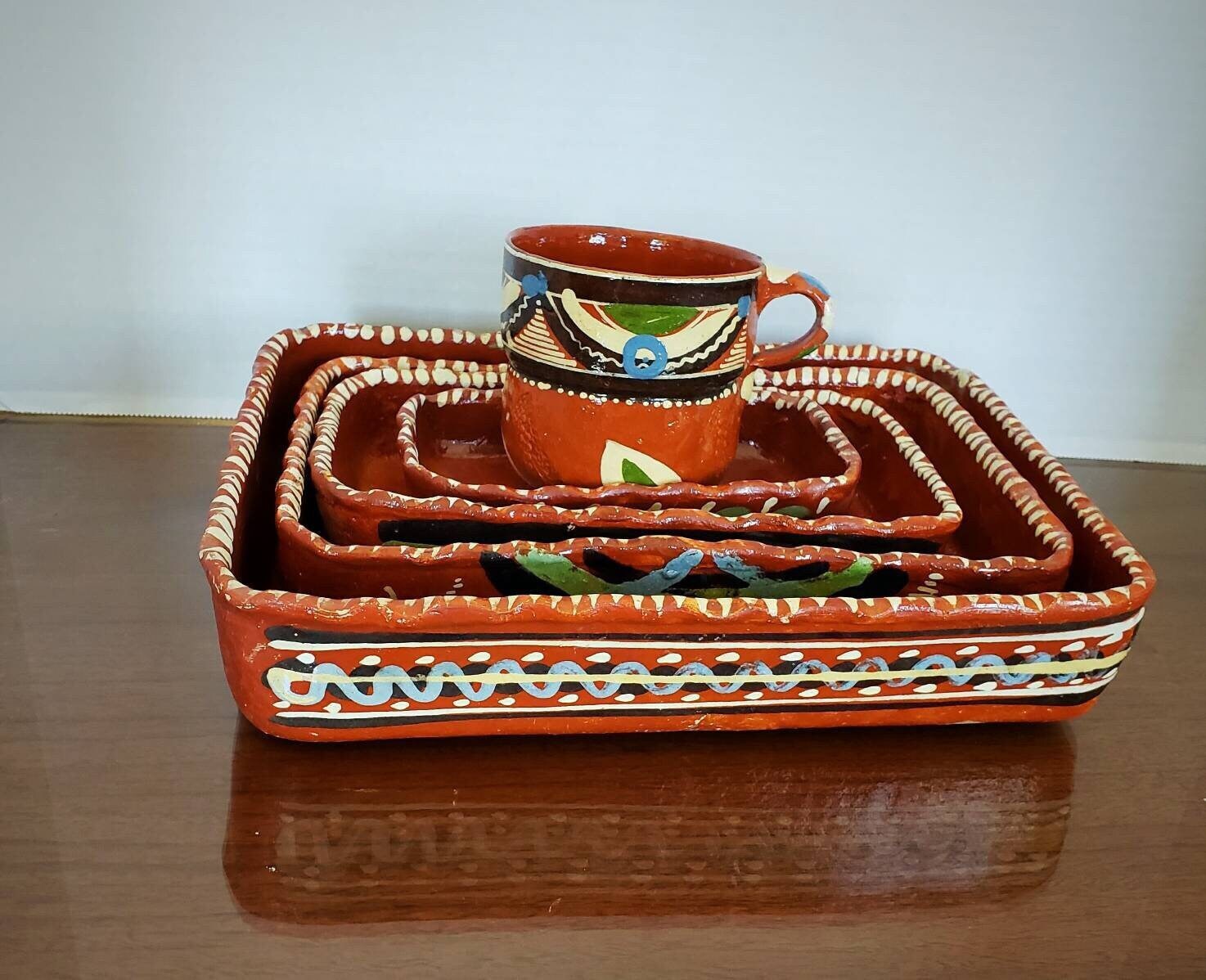 Antique Clay Mexican Pottery - Etsy