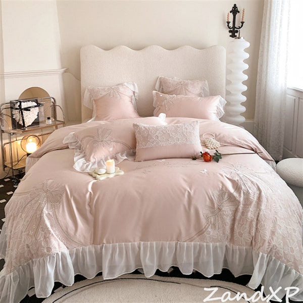 Lace Duvet Cover Etsy