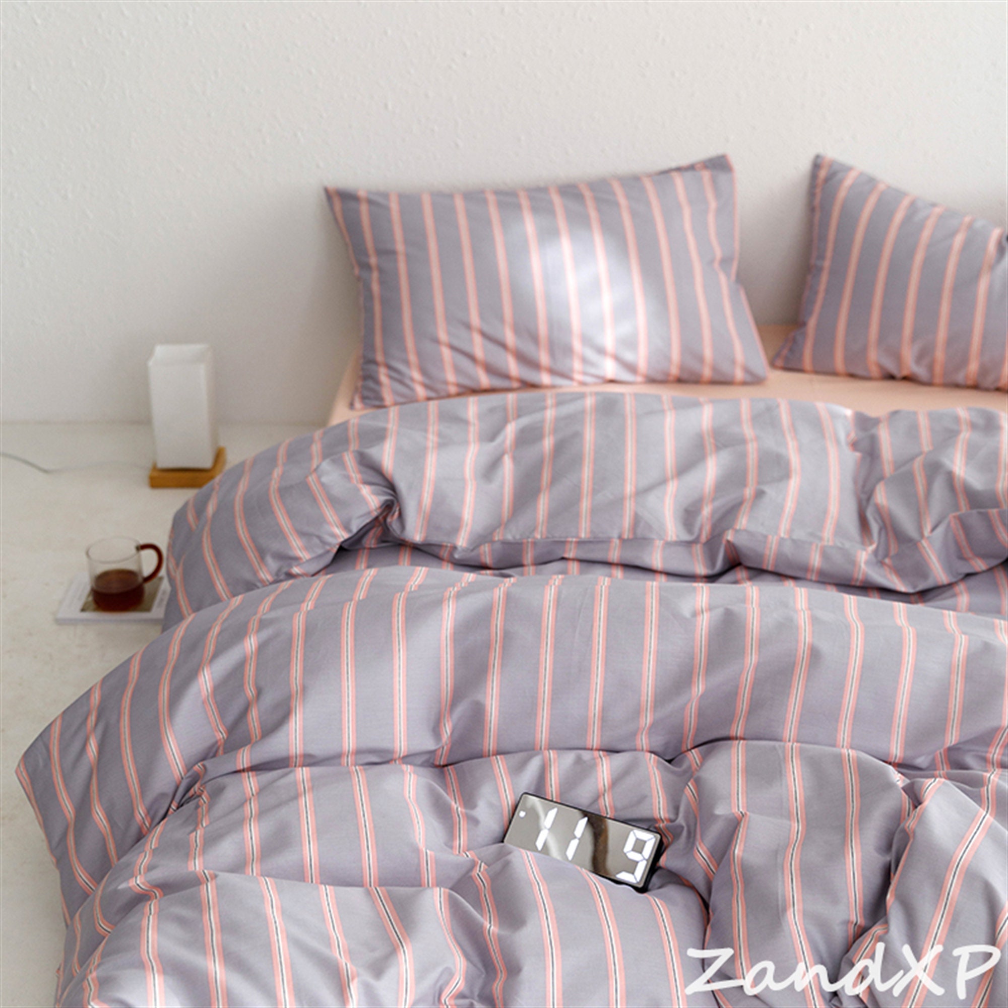 Pinstripe duvet - Etsy Österreich