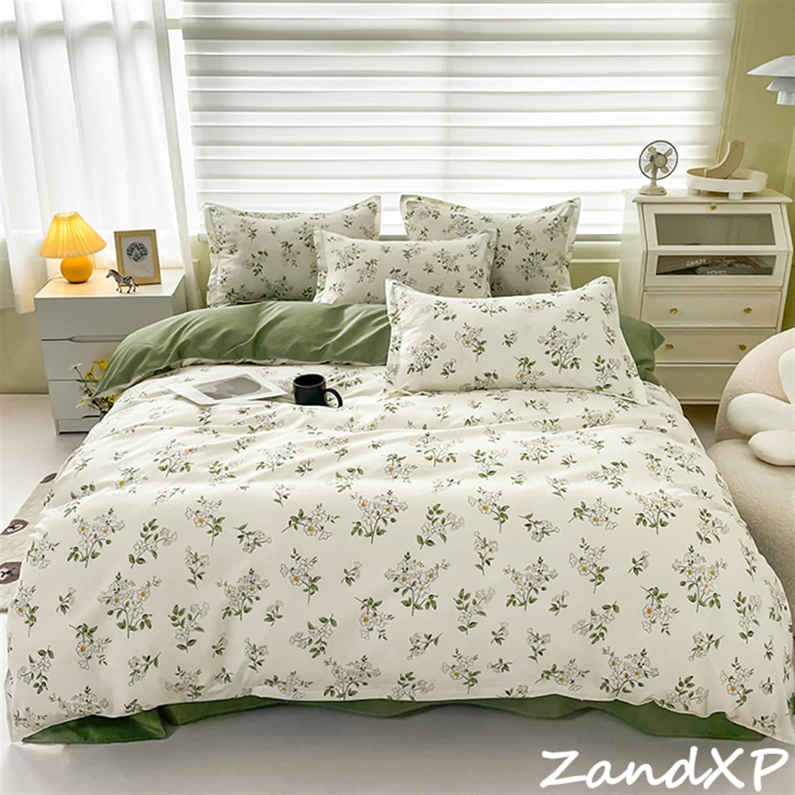 French Vintage Duvet Cover Set 4PCS Cotton Bedding Sets Twin Etsy