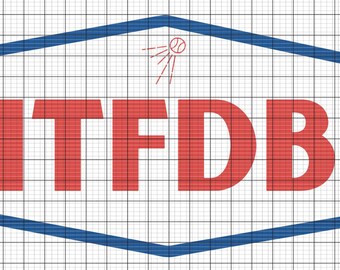 Los Angeles ITFDB Baseball SVG PNG, Los Angeles Baseball Design, Cricut Cut File, Sports Clipart, Vinyl Decal Design