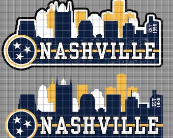 Nashville Hockey SVG PNG AI, Nashville Hockey Design, Cricut Cut File, Sports Clipart, Vinyl Decal Design, Instant Download
