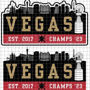 Las Vegas Hockey .svg / .png /.ai File digitale, modello LV, file tagliati, clip art con download immediato, Cricut, vettore