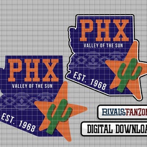 Fichier numérique Phoenix .svg/.png/.ai, modèle NJ, fichiers coupés, clipart téléchargement immédiat, Cricut, vecteur PHX