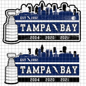 Tampa Bay Hockey .svg / .png /.ai Digitale Datei, Florida Vorlage, Schnittdateien, Sofortiger Download Clip Art, Cricut, Vektor