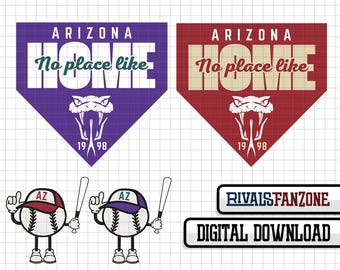 Arizona Baseball SVG PNG AI, Arizona Baseball Design, Cricut Cut File, Sports Clipart, Vinyl Decal Design, Instant Download
