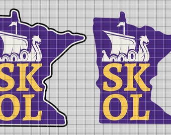 Minnesota Football .svg / .png /.ai Digital File, MN Template, Cut Files, Instant Download Clip Art, Cricut, Vector