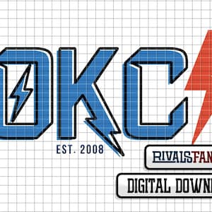 Fichier numérique .svg / .png /.ai d'Oklahoma City, modèle de basket-ball, fichiers coupés, clipart téléchargement immédiat, Cricut, vecteur, OKC
