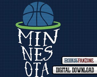 Minnesota Basketball SVG PNG AI, Minnesota Basketball Design, Cricut Cut File, Sports Clipart, Vinyl Decal Design, Instant Download