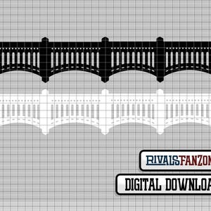 Stadium Facade .svg / .png /.ai Digital File, Template, Cut Files, Instant Download Clip Art, Cricut, Vector, New York NY