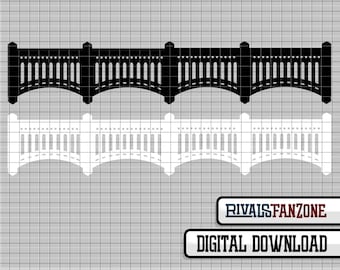 Stadium Facade .svg / .png /.ai Digital File, Template, Cut Files, Instant Download Clip Art, Cricut, Vector, New York NY