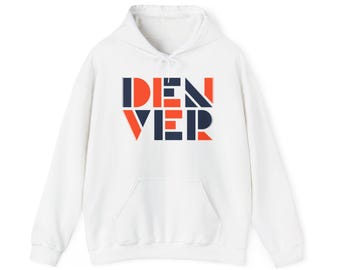 Denver Football Unisex Heavy Blend Sweatshirt, Colorado Football Hoodie