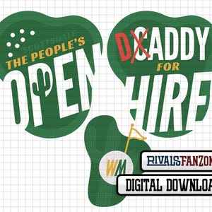 Fichier numérique .svg/.png/.ai du People's Open Golf Pack, modèle Scottsdale, fichiers coupés, clipart téléchargement immédiat, Cricut, vecteur, de A à Z