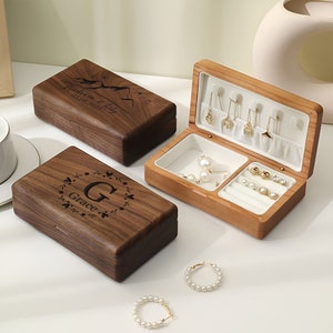 10x10X Suede Jewelry Box With Zipper Travel Organizer For Rings