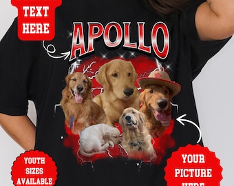 Custom Pet Shirt, Retro Graphic 90s Shirt, Dog Bootleg Shirt, Custom Bootleg Rap Tee Dog, Custom 90S Bootleg Shirt, Personalize Bootleg Tee