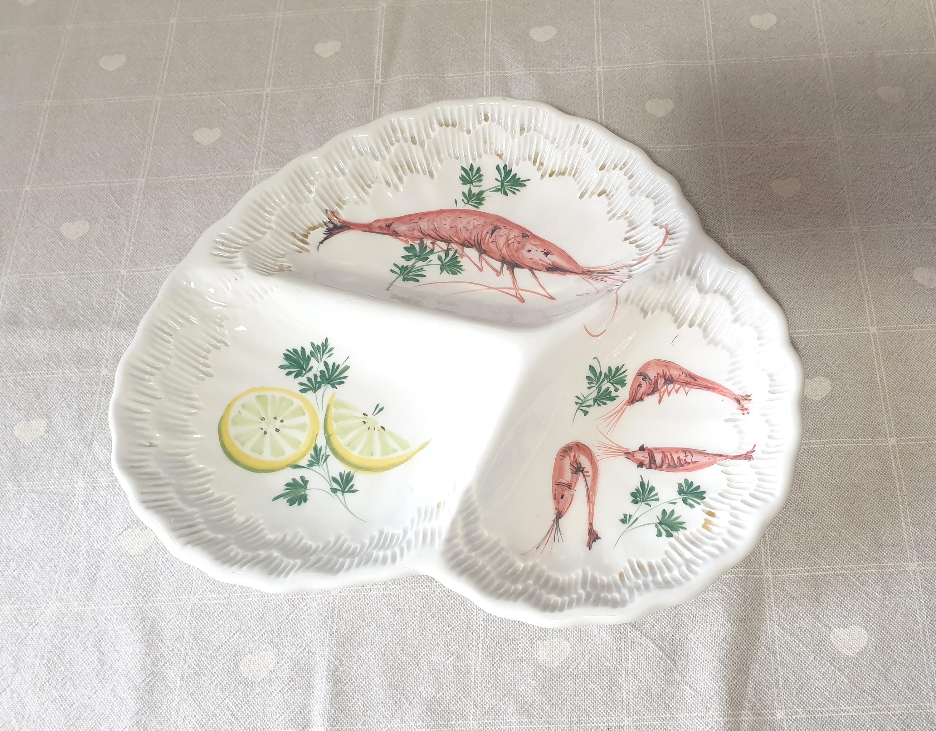 Shinowa Vassoio in Ceramica, Vassoio da Bagno Rettangolare Marmorizzato