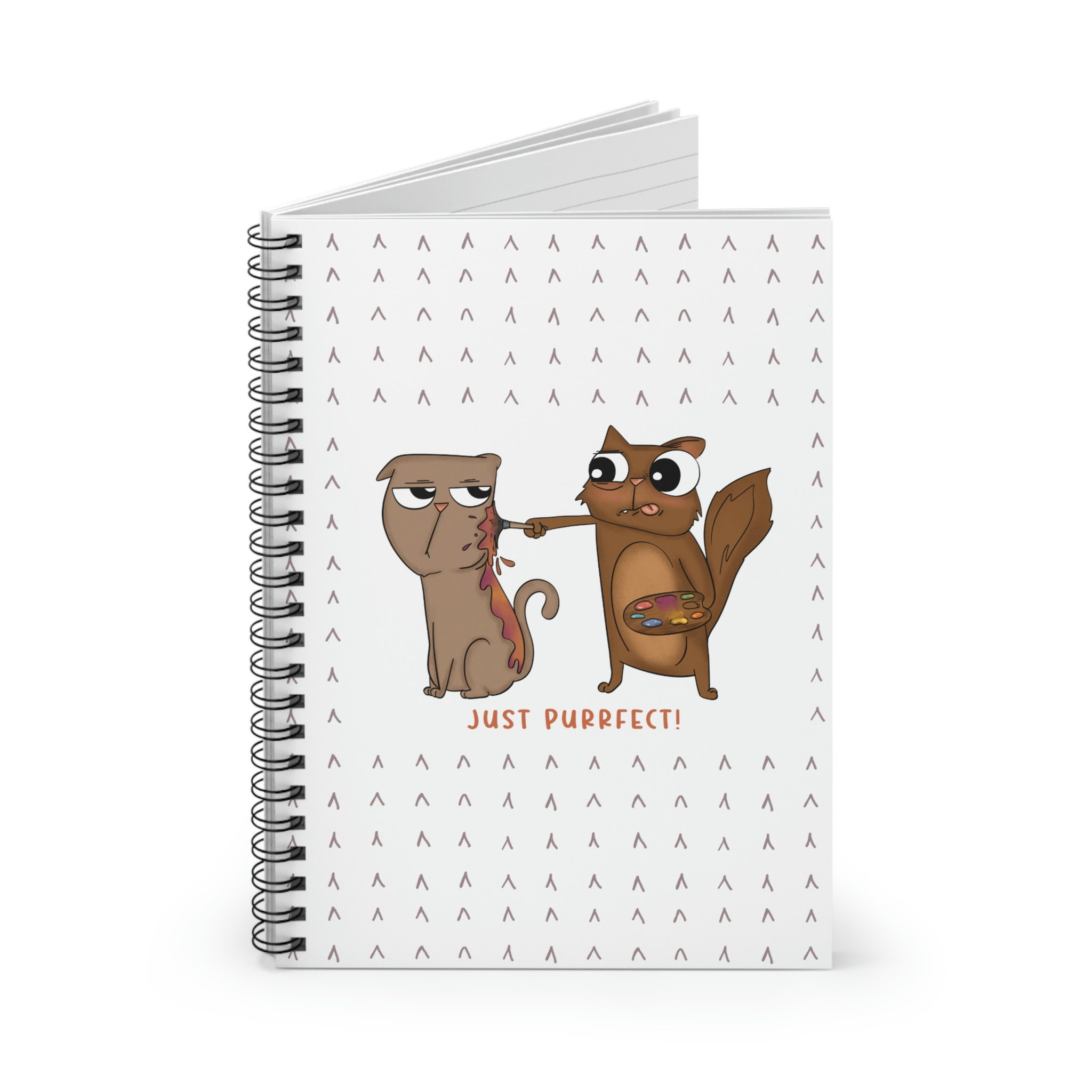 Cat Notebook Cats Make Me Happy People Not so Much Funny Gift for